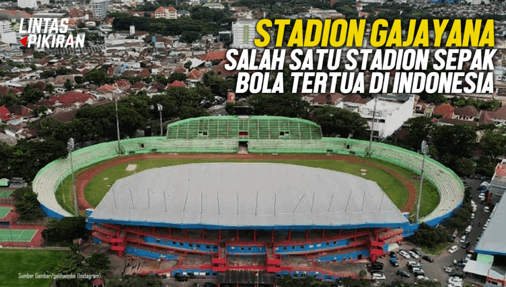 Drone View Stadion Gajayana (Sumber Gambar/galihwimba (Instagram))