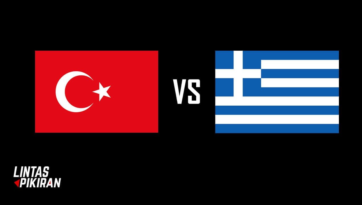 Tampilan bendera negara-negara yang terancam berkonflik dengan Turkiye (Sumber gambar bendera : Wikipedia)