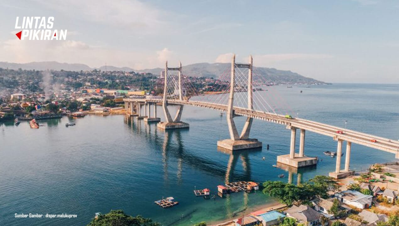 Jembatan Merah Putih Maluku (Sumber Gambar : dispar malukuprov)