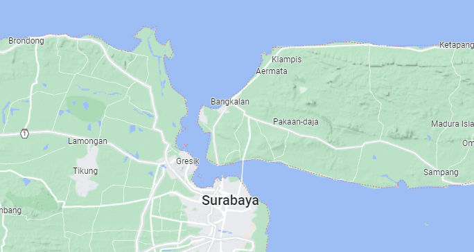 Selat Madura (Sumber Gambar: Google Maps)