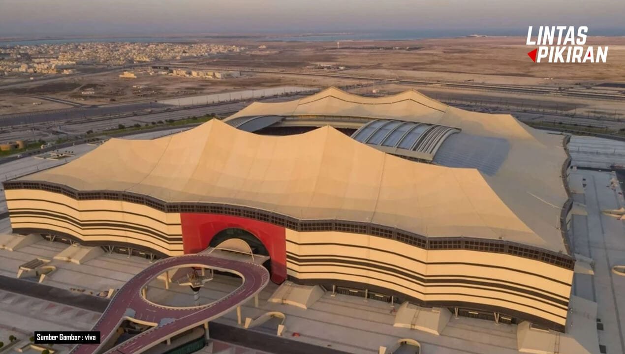 Tampilan Stadion Al Bayt (Sumber Gambar : Viva)