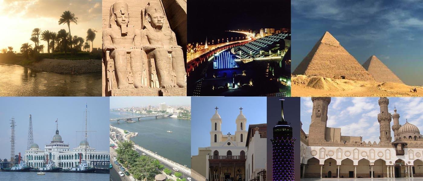 Contoh Bangunan Mesir (Sumber Gambar Wikipedia)