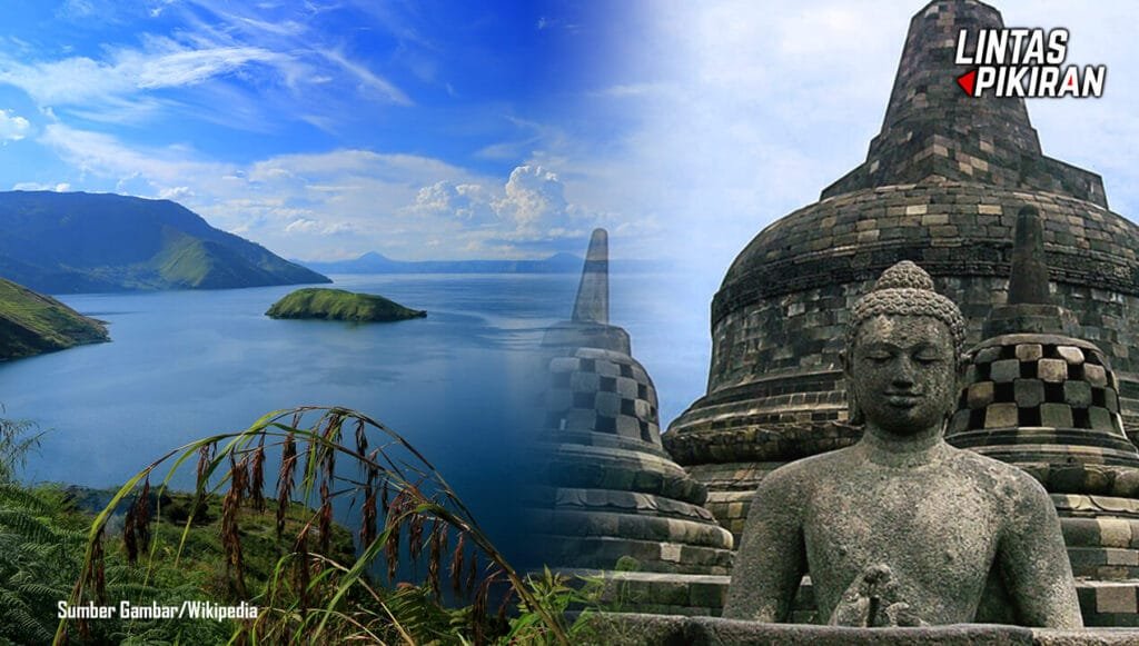 Dua destinasi Wisata Super Prioritas Di Indonesia (Sumber Gambar/Wikipedia)