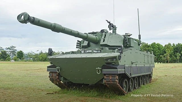 Purwarupa Tank Harimau Produksi Pindad (Sumber Gambar Pindad)