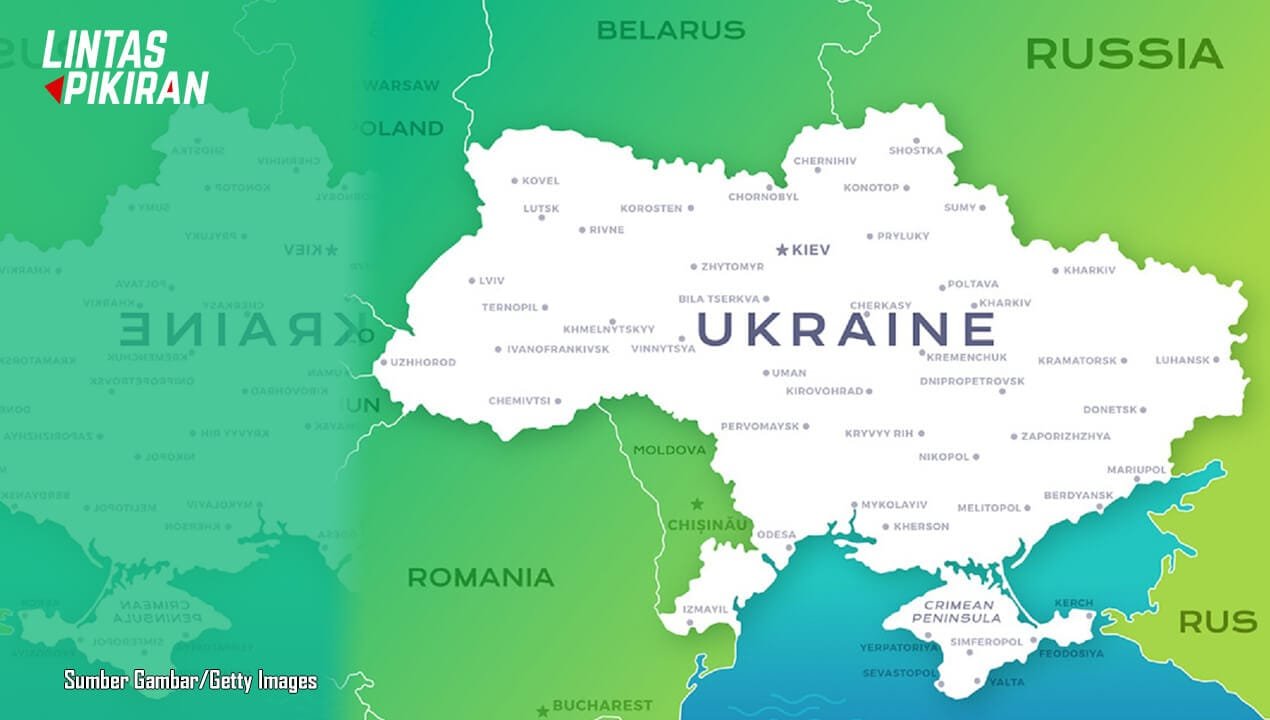 Peta Ukraina (Sumber Gambar/Getty Images)