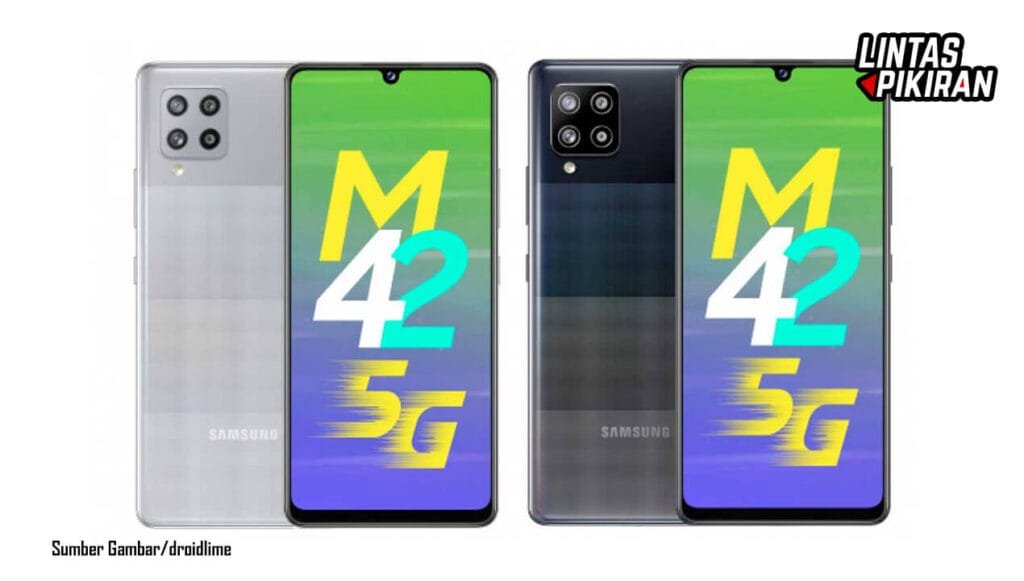 Samsung Galaxy M42 telah support jaringan 5G (sumber gambar/droidlime)