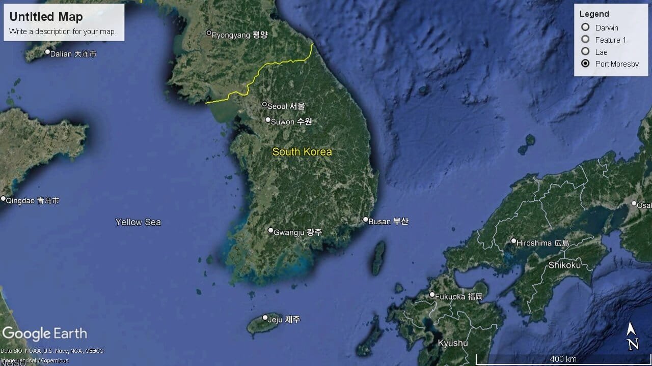 Bagaimana Kondisi Geografis Negara Korea Selatan