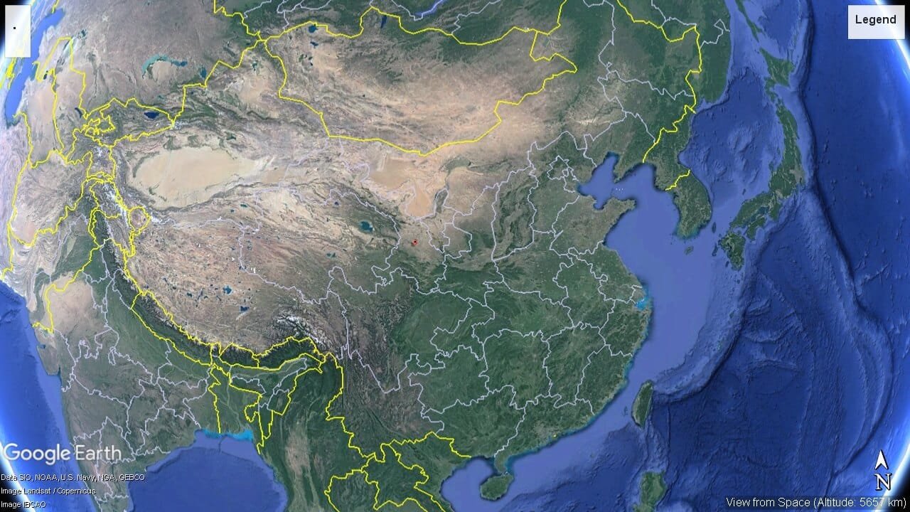 Tampilan Negara China