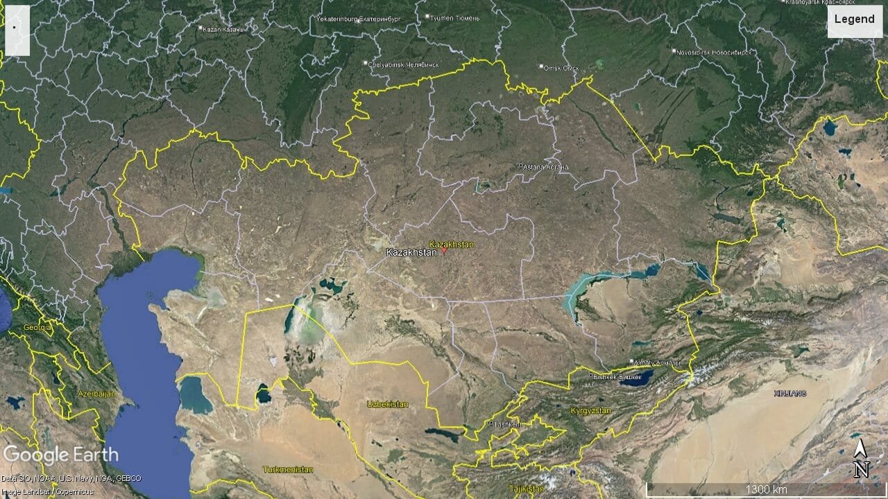 Tampilan Negara Kazakhstan