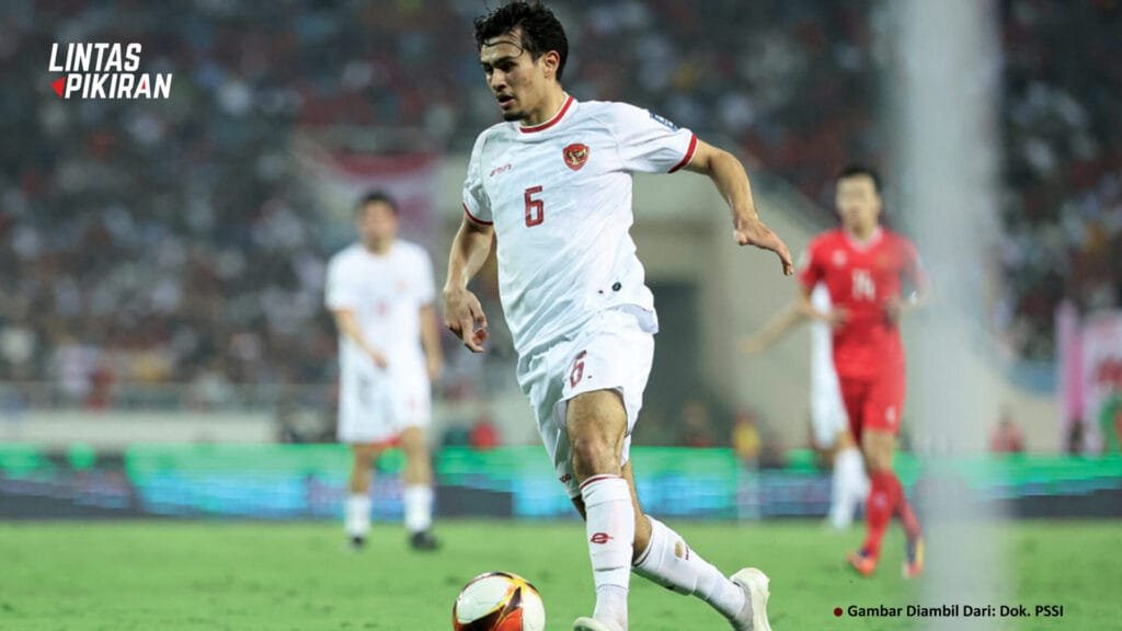 Potret Pemain Timnas Indonesia saat berlaga melawan Vietnam (Gambar Diambil Dari: Dok. PSSI)