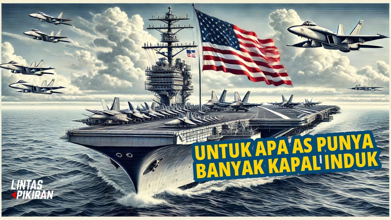 Mengapa Amerika Serikat Punya Banyak Kapal Induk