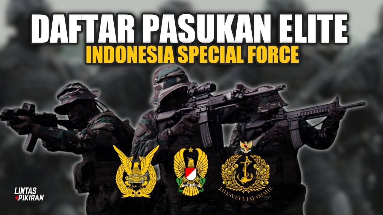 Ada 8 Pasukan Elite Milik Indonesia