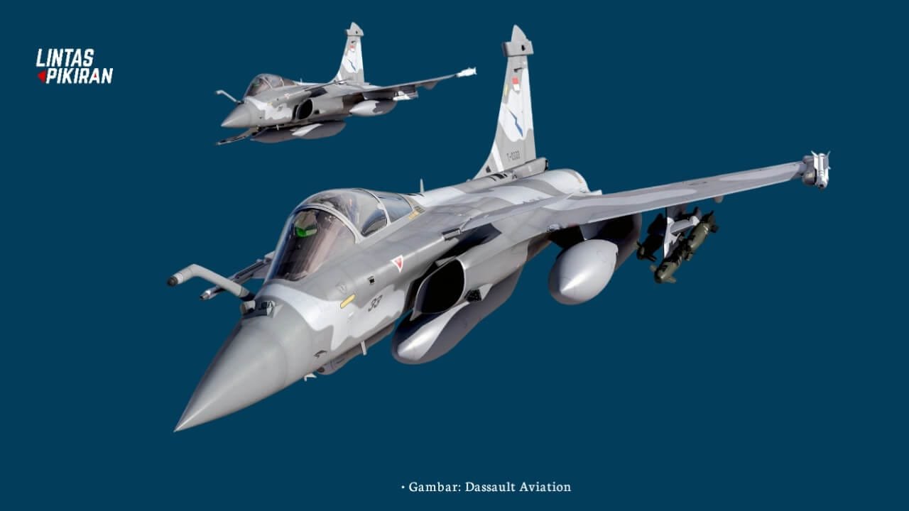 Spesifikasi Pesawat Tempur RAFALE F4.1 Milik Indonesia