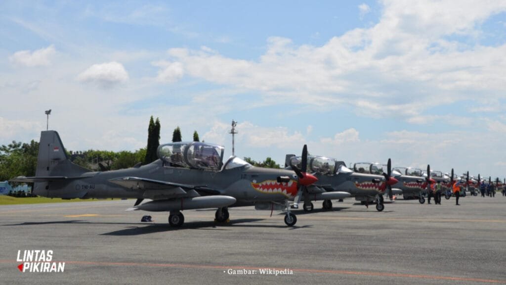 Mengenal EMB 314 Super Tucano Pesawat Close Air Support TNI AU