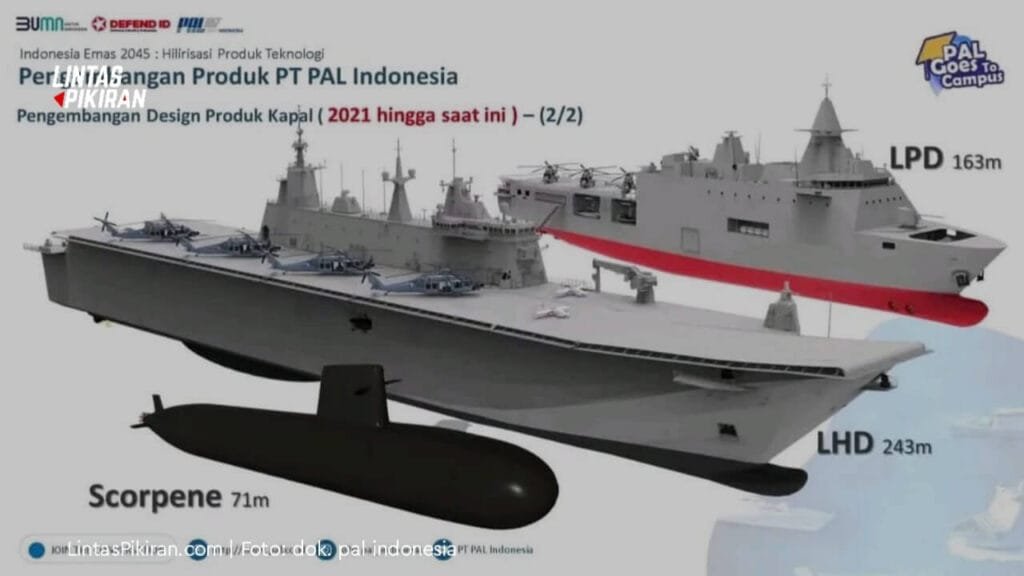 Mengenal Kapal Induk LPH 238 Buatan Indonesia