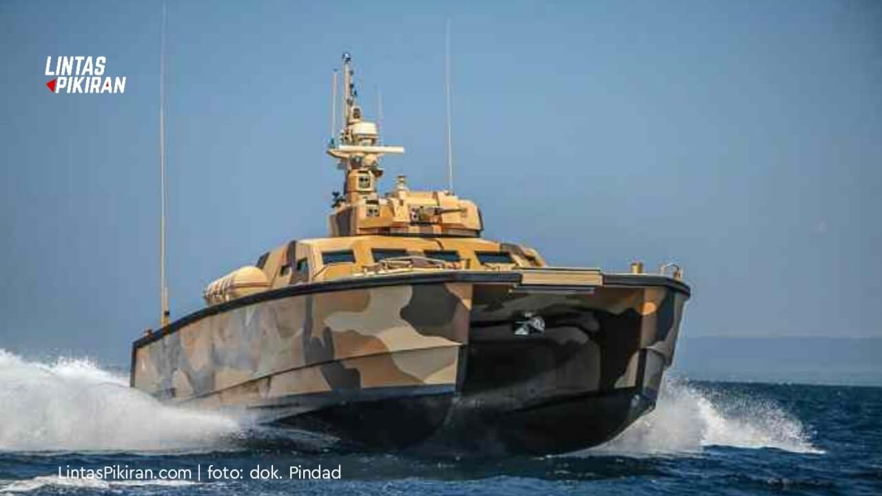 Tank Boat Antasena Kapal Kombatan Multiperan Buatan Indonesia