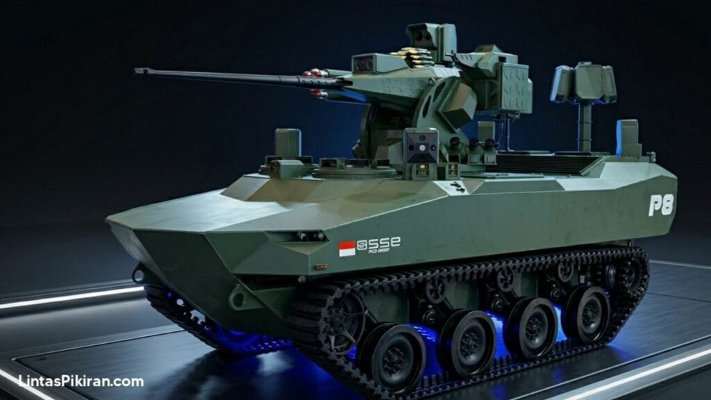 Mengenal Tank Tempur Ringan P8 Buatan PT SSE Indonesia