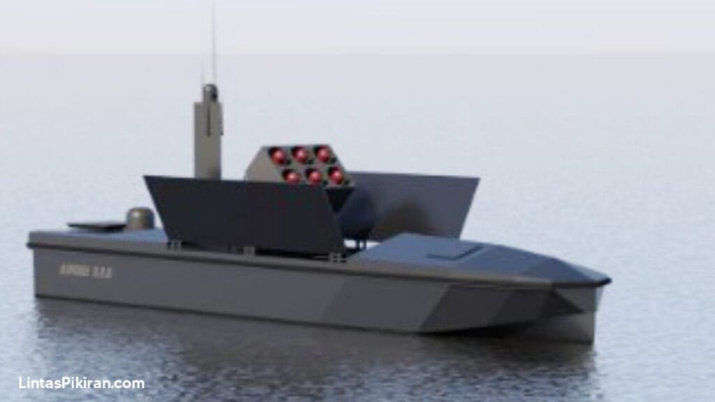 USV Arrow 600 Drone Laut Berteknologi Rudal dan Torpedo Indonesia