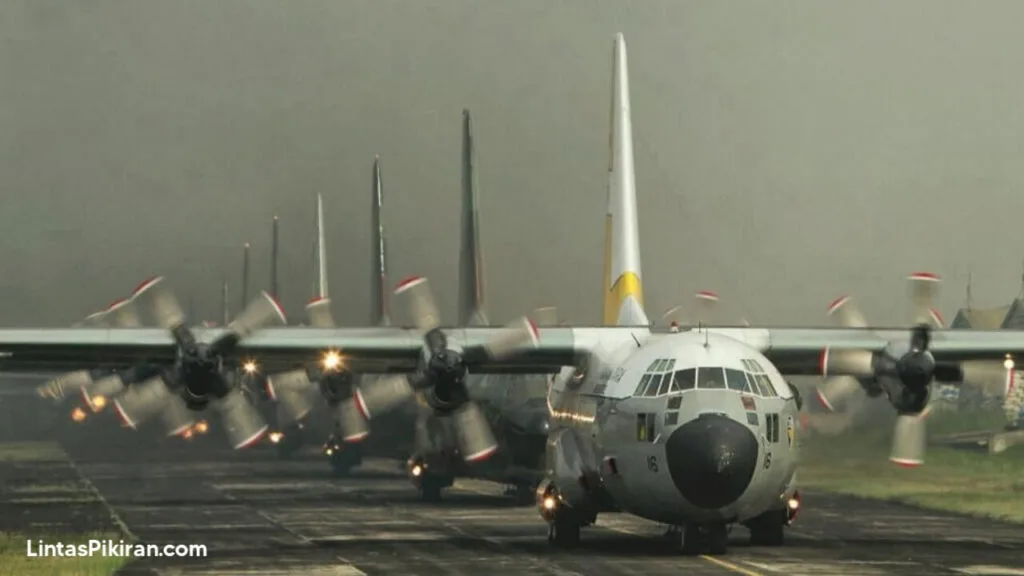 Bagaimana Program MRO Pesawat C-130 Hercules Indonesia