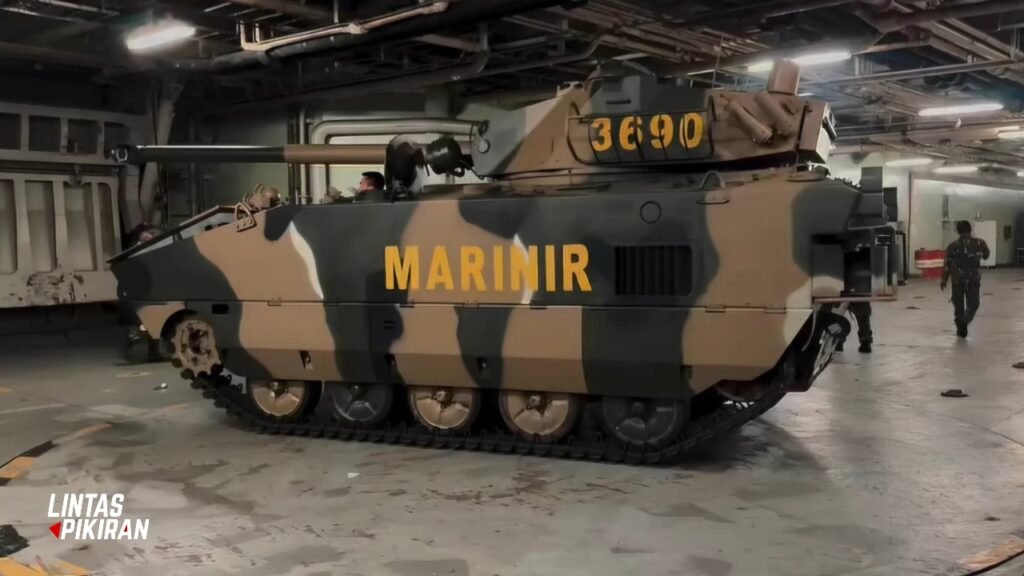 Tampilan Baru Tank AMX-10 PAC90 milik Marinir Indonesia